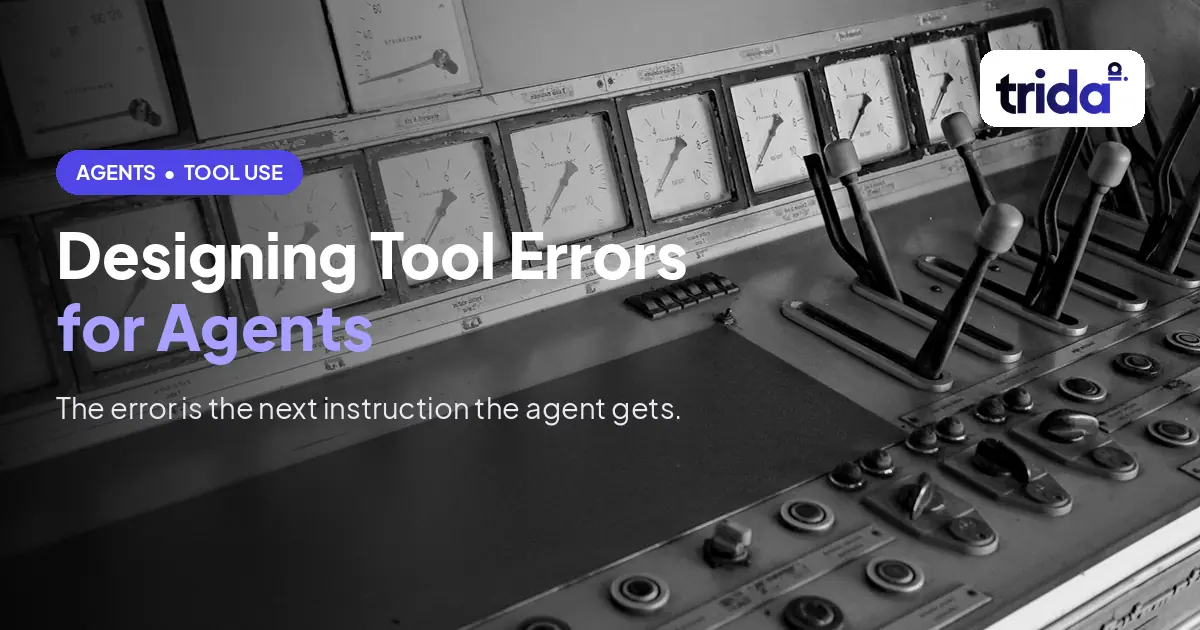 Designing Tool Errors for Agents